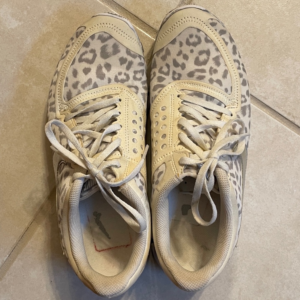 NIKE  cheetah or leopard print shoes